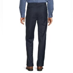 Roundtree & Yorke, Blue Textured ,Dress Pants Tailored Fit, Size 32x 30